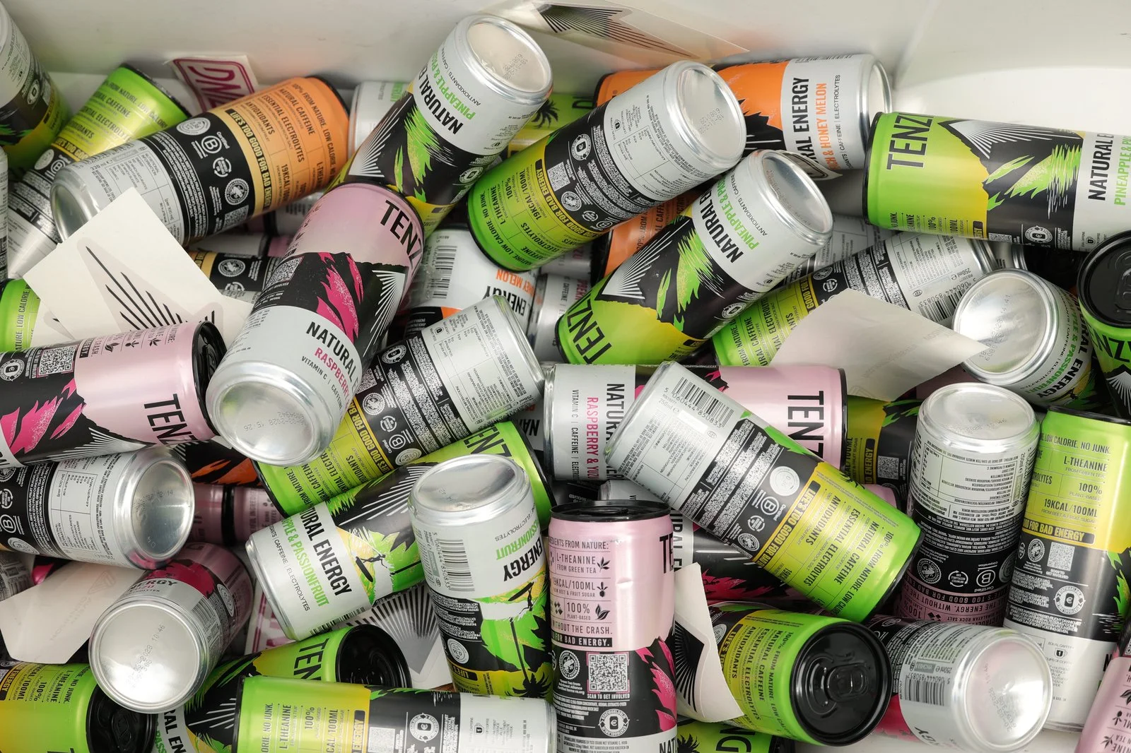 Colourful TENZ drinks at the event